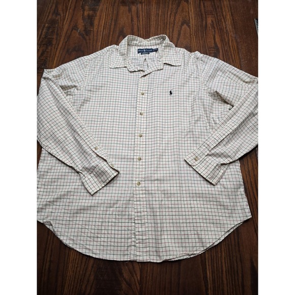 Ralph Lauren Other - Ralph Lauren Mens XXL Classic Fit Tattersall Check Button Down Shirt